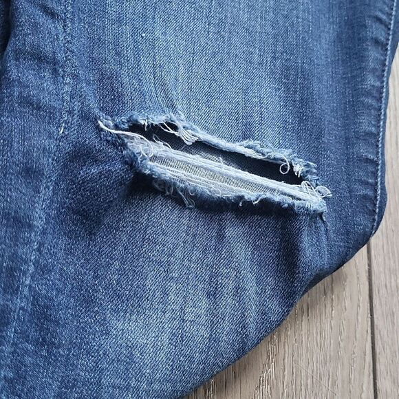 Express Hyper Stretch Skinny High Rise jeans, Size 6 Regular - Picture 4 of 7